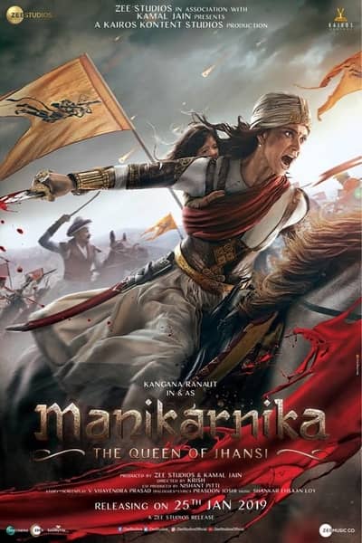 Download Manikarnika (2019) Hindi Movie 480p | 720p BluRay 400MB | 1.1GB