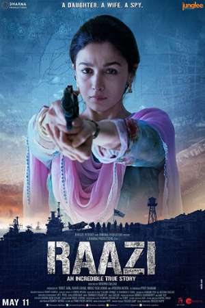 Download Raazi (2018) Hindi Movie 480p | 720p BluRay 400MB | 1GB