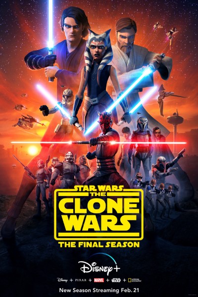 Download Star Wars: The Clone Wars (Season 1-7) English 720p | WEB-DL Esub